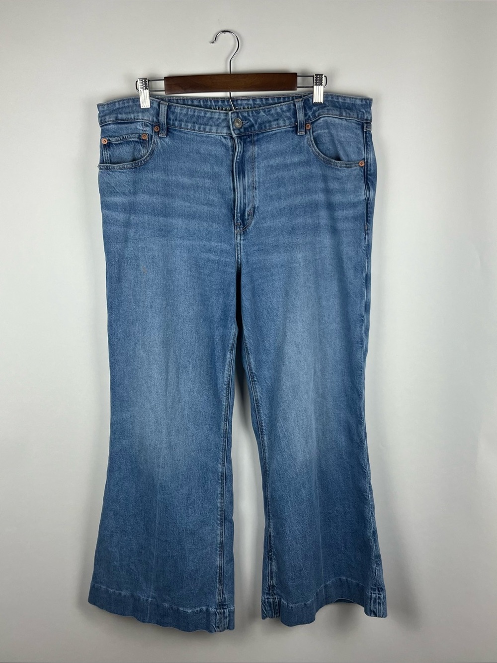 american eagle wide leg jeans size 16 regular